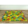 Dětský kusový koberec Puzzle multicolor vícebarevný