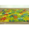 Dětský kusový koberec Puzzle multicolor vícebarevný