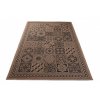 Kusový koberec Sisal Floorlux 20369 Patchwork Coffee / Black