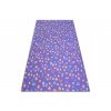 Kusový dětský koberec NUMBERS fialový číslice