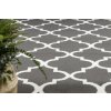 Kusový koberec BCF Morad TRELIS Geometrický antracitový šedý3