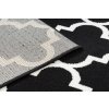 Kusový koberec BCF Morad TRELIS Geometrický černý krémový13