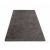 Kusový shaggy koberec jednobarevný Kamel Ocelově šedý