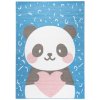 Dětský kusový koberec JOLLY DY98E Medvídek Panda modrý