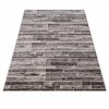 Kusový koberec PETRA 3040 1 244 Desky Dřevo Moderní šedý béžový hnědý