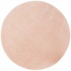 Kulatý dětský koberec Lima 2081A Jednobarevný růžový