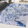 Kusový koberec pratelný TOSCANA 97850 Abstraktní Mramor pogumovaný krémový modrý14
