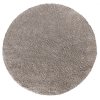 Kulatý koberec vhodný k praní Kamel Latte světle béžový1