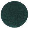 Kulatý koberec vhodný k praní Kamel tmavě zelený1