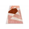 Kusový koberec pratelný MIRO 52097.802 Geometrický protiskluzový růžový