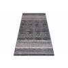 Kusový koberec vlněný ANGEL 7886 52055 Romby Etno šedý béžový