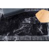 Kusový koberec pratelný MIRO 51278.810 Mramor Řecký vzor protiskluzový černý bílý4