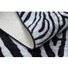 Kusový koberec pratelný MIRO 51331.803 Zebra protiskluzový černý bílý12