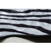 Kusový koberec pratelný MIRO 51331.803 Zebra protiskluzový černý bílý8