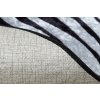 Kusový koberec pratelný MIRO 51331.803 Zebra protiskluzový černý bílý5