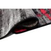 Kusový koberec moderní MAYA Z905E šedý černý červený11