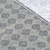 Kusový koberec pratelný TOSCANA 2111 Abstraktní geometrický pogumovaný šedý krémový