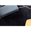 Kusový koberec pratelný MIRO 51233.811 Geometrický protiskluzový černý4