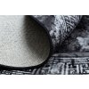 Kulatý koberec pratelný MIRO 51199.807 Mramor protiskluzový černý bílý9