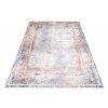 Kusový koberec pratelný VICTORIA 9737 Moderní klasický pogumovaný krémový šedý