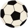Dětský kulatý koberec Agnella Funky TOP - Fotbalový balón