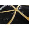 Kusový koberec EMERALD 2000 Luxusní moderní geometrický černý zlatý10