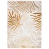 Kusový koberec GOLDEN NA44C Listy krémový