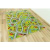 Dětský kusový koberec Uličky 12 zelený