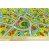 Dětský kusový koberec Uličky 12 zelený