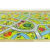 Dětský kusový koberec Uličky 12 zelený