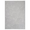 Kusový koberec Sisal MELISSA KM28B Listy stromu šedý11