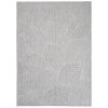 Kusový koberec Sisal MELISSA KM28B Listy stromu šedý4