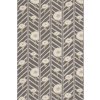 Kusový koberec vlněný Agnella Tempo Natural Moderne Grafit šedý