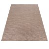 Kusový koberec venkovní VERANDA 6365A Sisalový hnědý