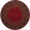 Kulatý koberec vlněný Dywilan Polonia Baron Burgund 2 červený