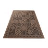 Kusový koberec Sisal Floorlux 20369 Patchwork Coffee / Black