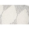 Koberec Běhoun Shaggy DELHI 4075A krémový šedý