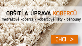Obšití a úprava koberců v Praze.