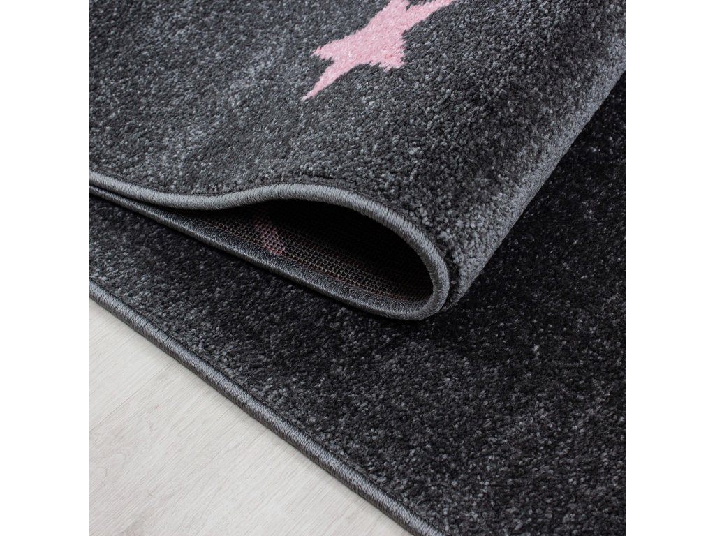 Dětský kusový koberec Kids 610 Pink | růžový