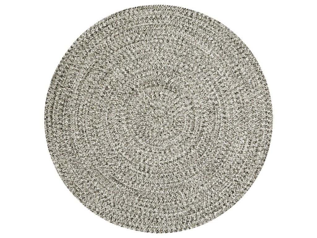 Kusový koberec Braided 105552 Melange kruh – na ven i na doma (Typ 150x150 (průměr) kruh)