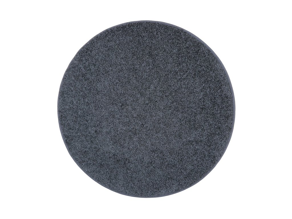 Kusový koberec Color Shaggy šedý kruh (Typ 57x57 (průměr) kruh)