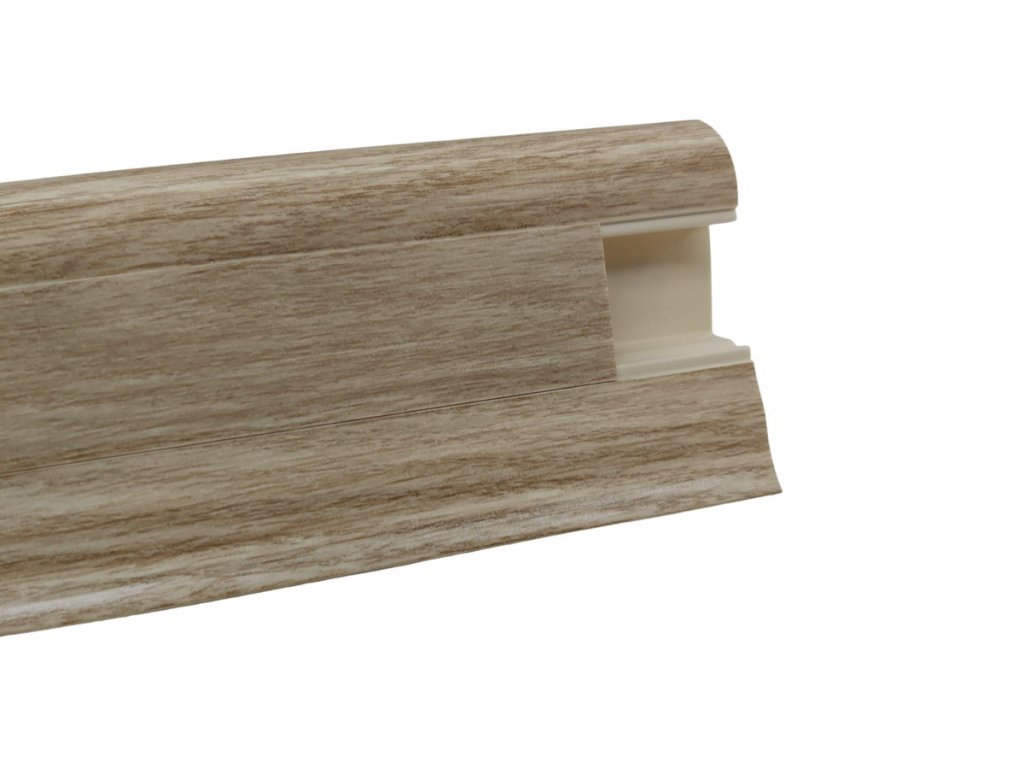 Soklová podlahová lišta SLK50 W461 Dub shiro (Ostatní Lišta 2500x50x25 mm)