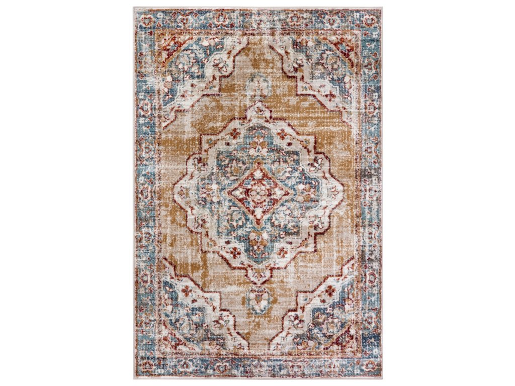 Kusový koberec Luxor 105645 Strozzi Red Multicolor (Typ 57x90)