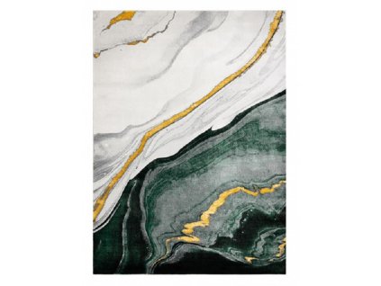 Moderní kusový koberec Emerald 1017 green and goldvícebarevná | vícebarevná
