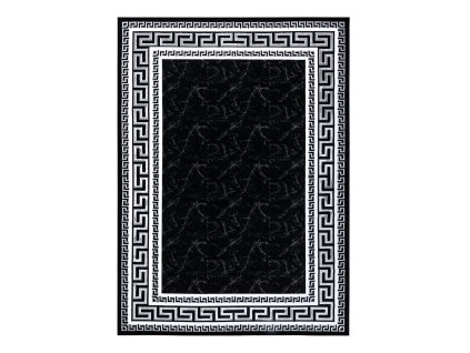 Moderní kusový koberec Gloss 2813 87 greek black/greyčerná | černá
