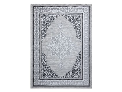 Moderní kusový koberec Gloss 8490 52 Ornament ivory/greyšedá | šedá