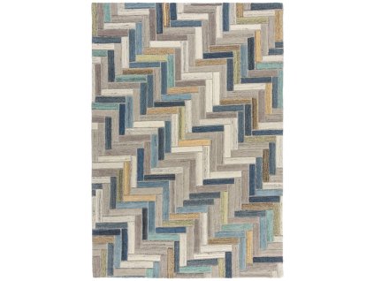 Moderní kusový koberec Moda Russo Natural/Multi | vícebarevná