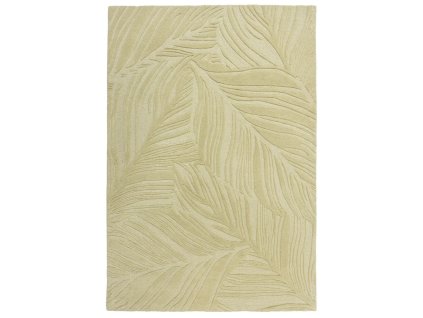 Moderní kusový koberec Solace Lino Leaf Sage | zelená