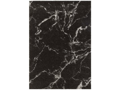 Moderní kusový koberec Nomadic 104893 Black Cream | černá