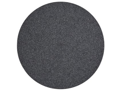 Kusový koberec Braided 105550 Dark Grey kruh | šedá